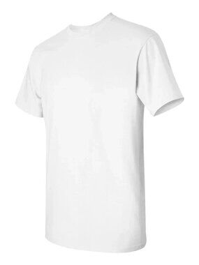 Gildan Heavy Cotton t-shirt in white, size 2XL,2TG,2EG